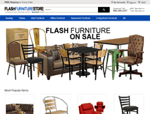 Tablet Screenshot of flashfurniturestore.com